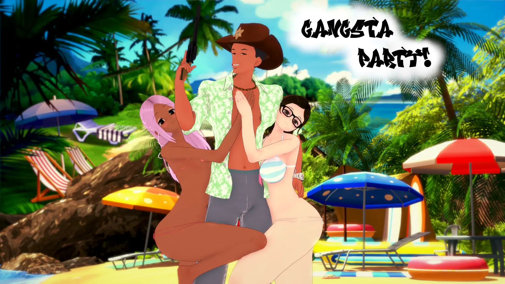 Gangsta Party porn xxx game download cover
