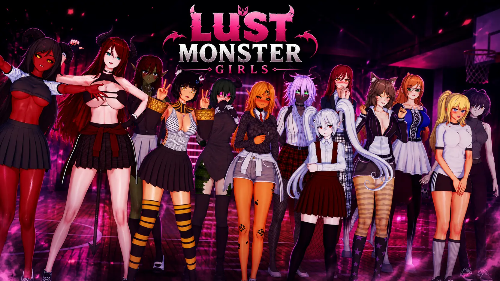 Lust Monster Girls porn xxx game download cover