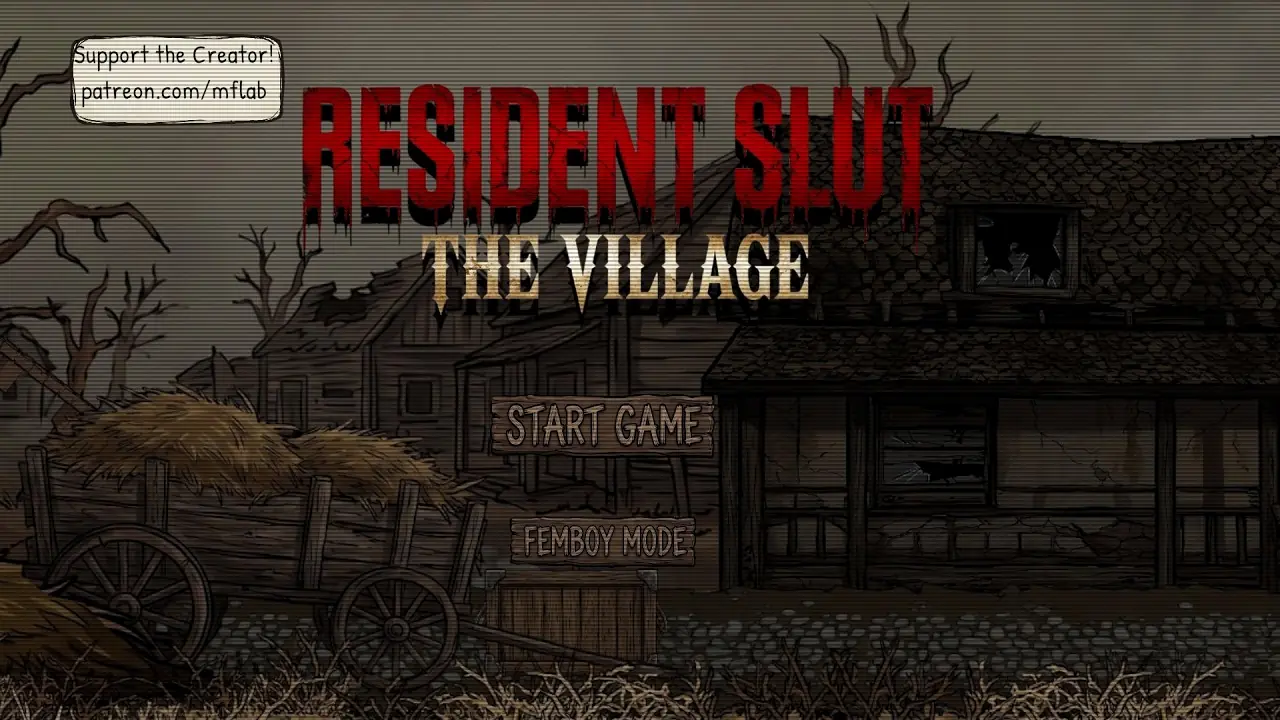 Resident Slut 4 porn xxx game download cover
