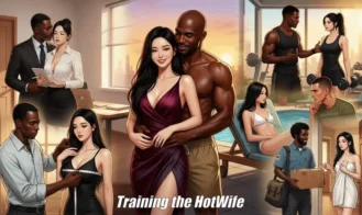 Training the HotWife porn xxx game download cover