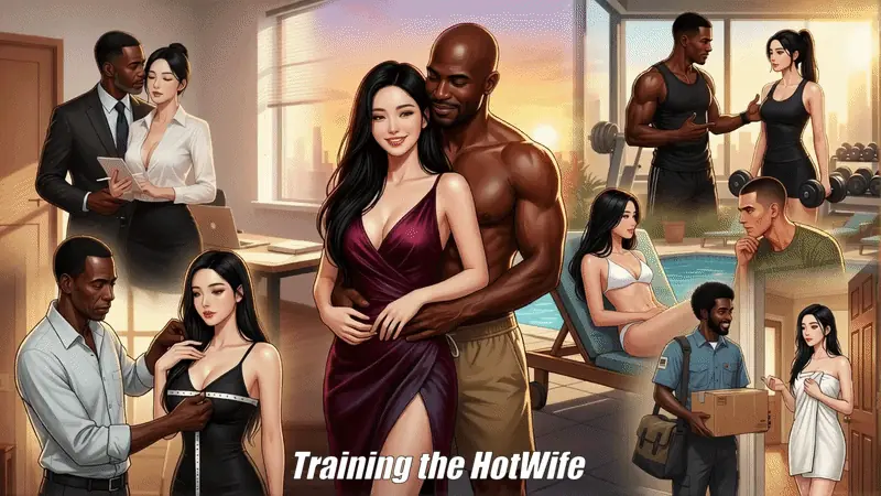 Training the HotWife porn xxx game download cover