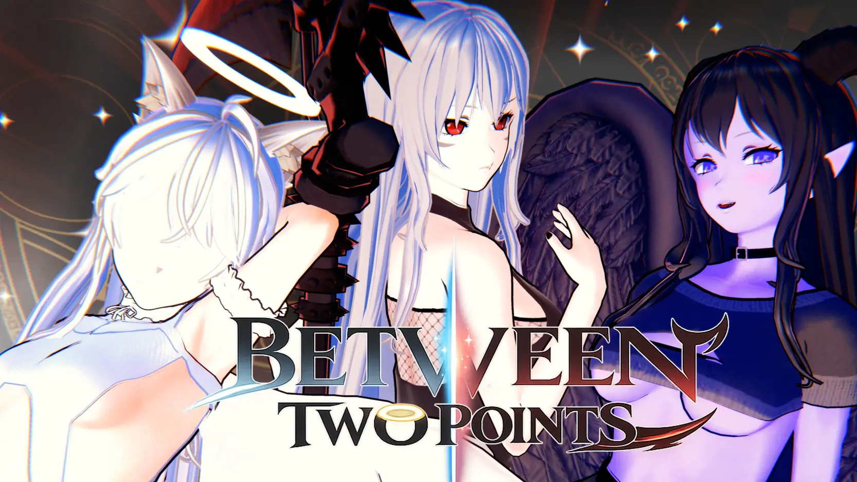 Between Two Points by Amonie porn xxx game download cover