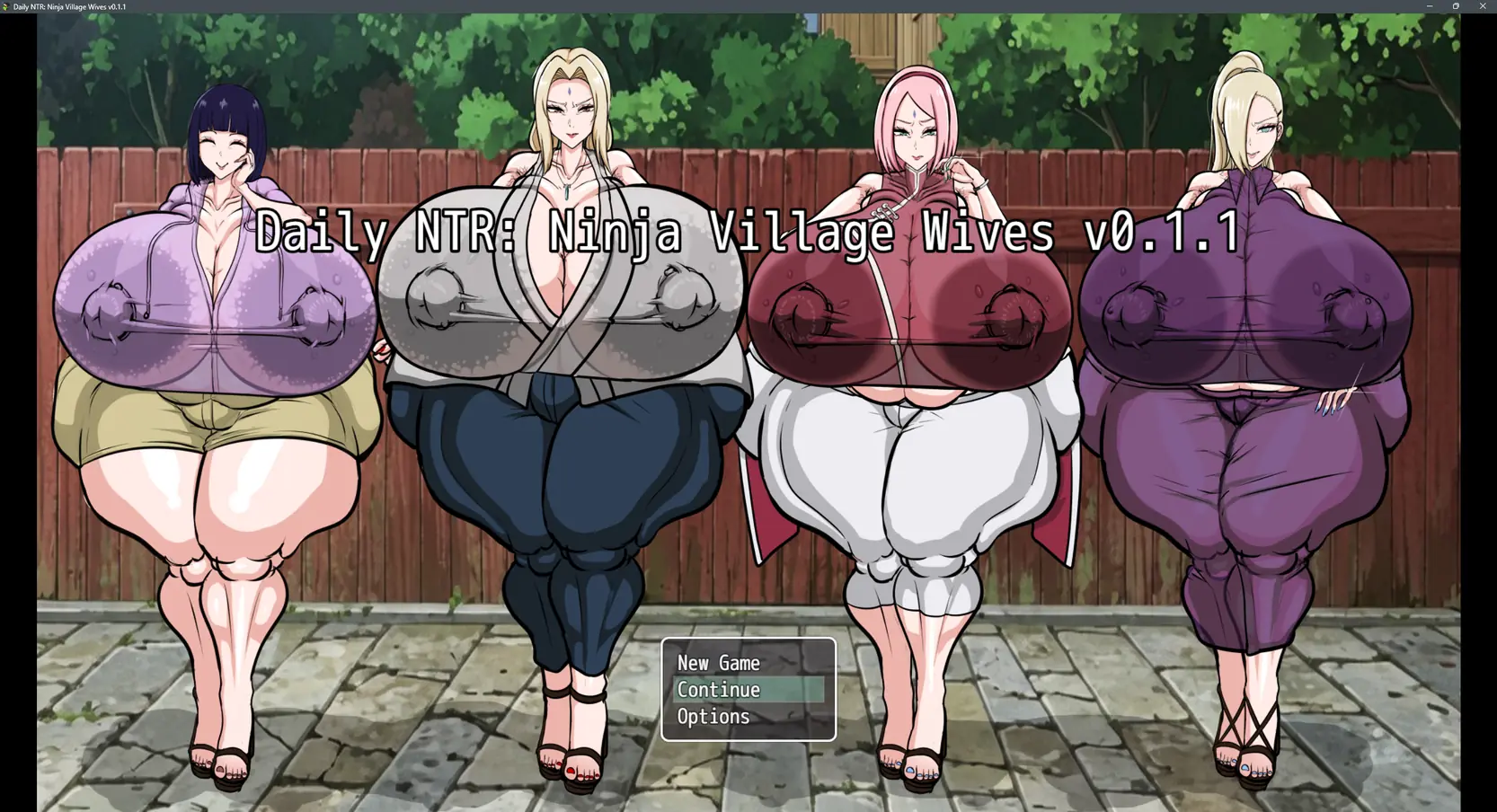 Daily NTR Ninja Village Wives porn xxx game download cover