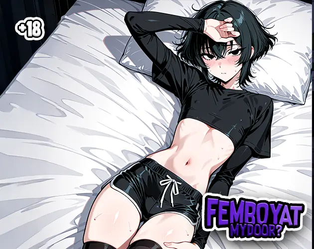 Femboy at My Door porn xxx game download cover