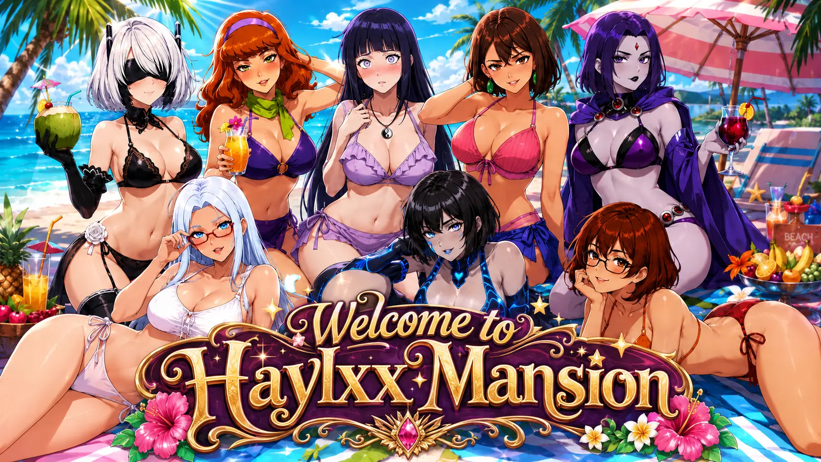 Haylxx Mansion porn xxx game download cover