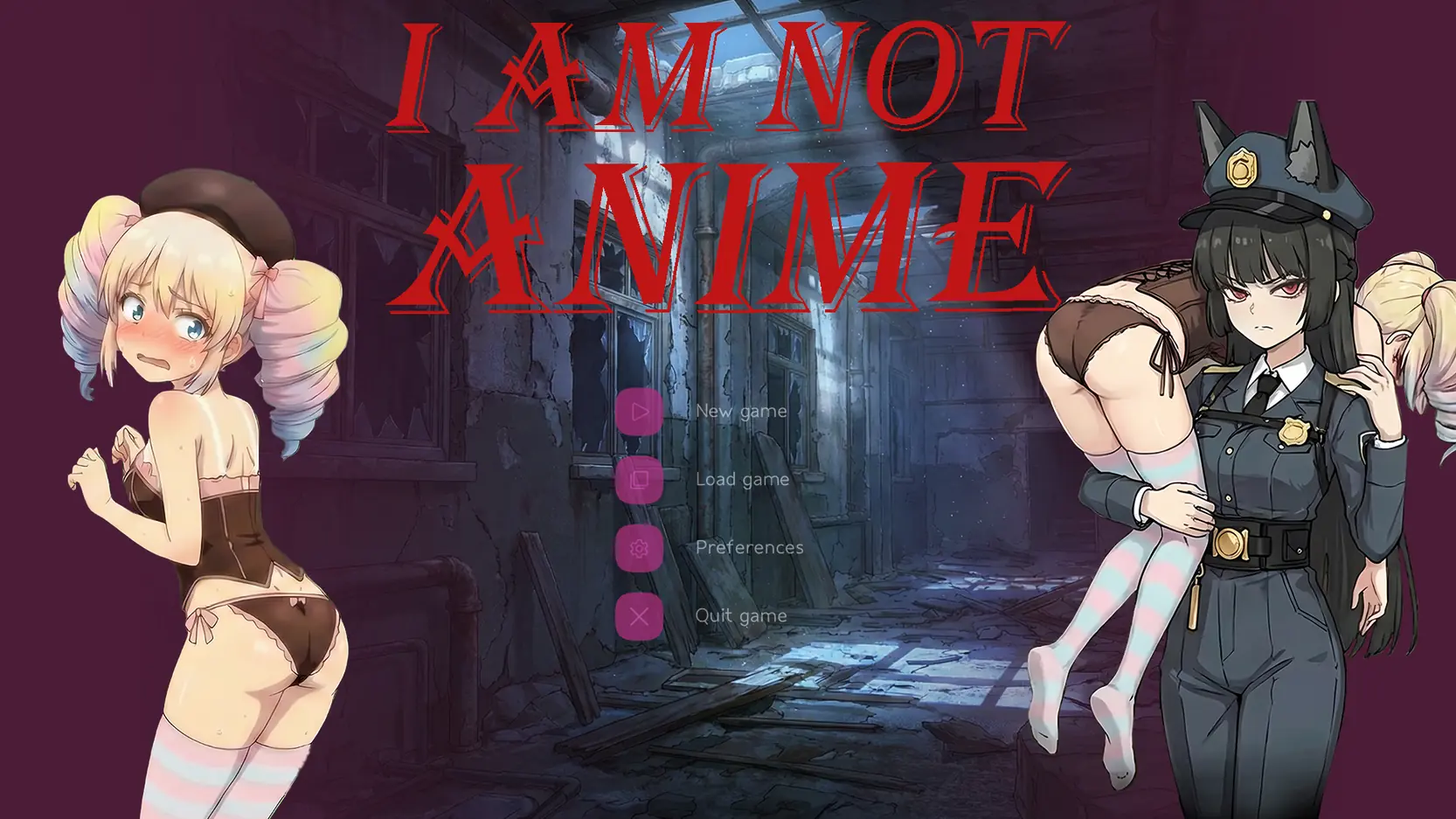 I’m Not Anime porn xxx game download cover