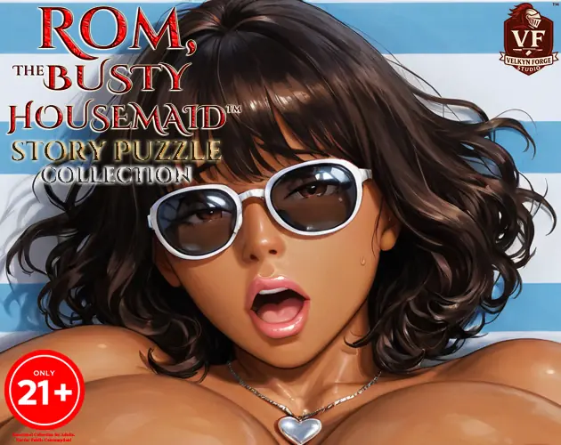 Rom, The Busty Housemaid – Story Puzzle Collection | F# Series porn xxx game download cover