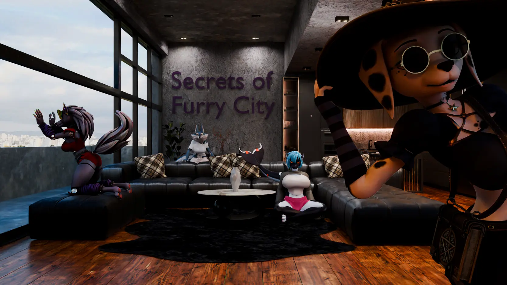 Secrets of Furry City porn xxx game download cover