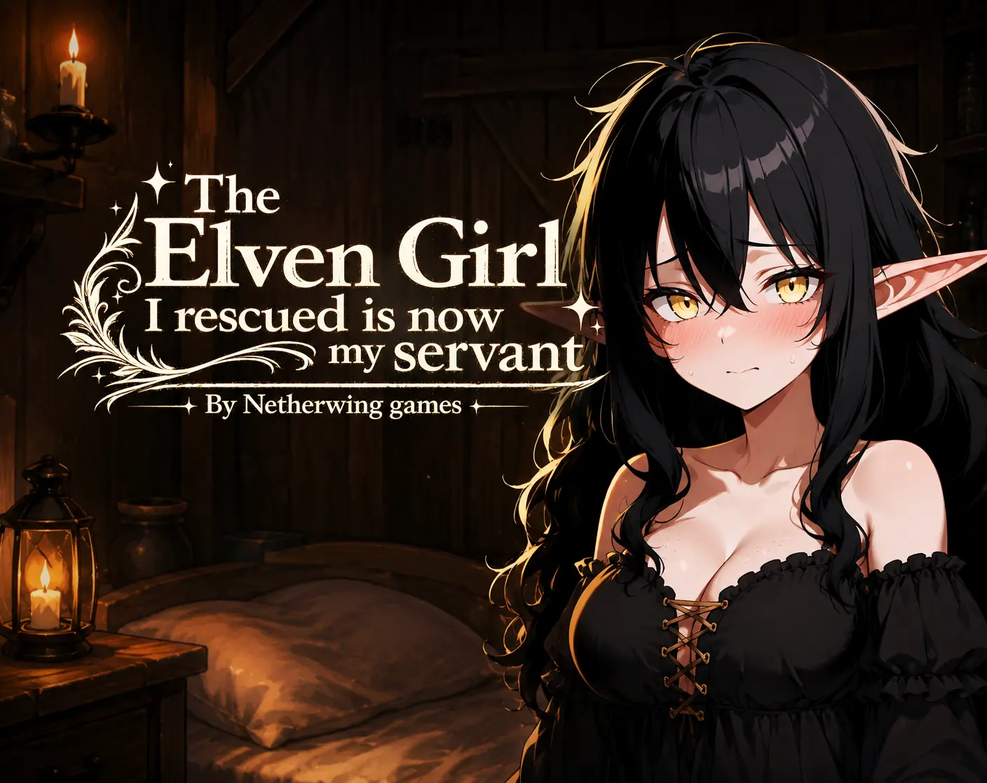 The Elven Girl I Rescued is Now My Servant porn xxx game download cover