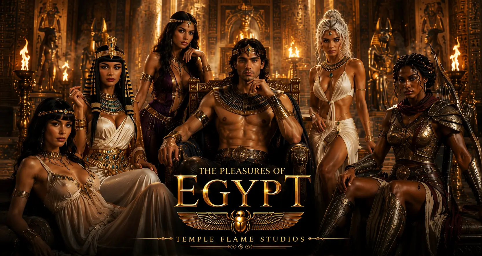 The Pleasures of Egypt porn xxx game download cover