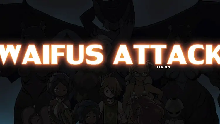 Waifus Attack porn xxx game download cover